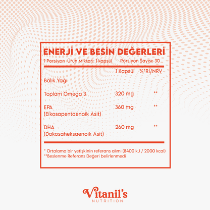 Omega 3 - 1000 mg